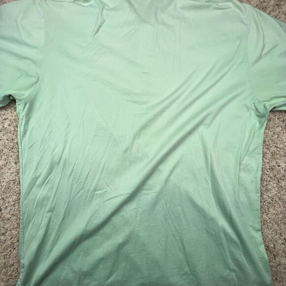 Peter Millar Green Polo Size XL Cotton Highlander Golf Course Club Mens S/S - Picture 8 of 9